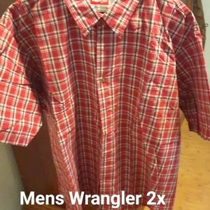 Mens wrangler shirt